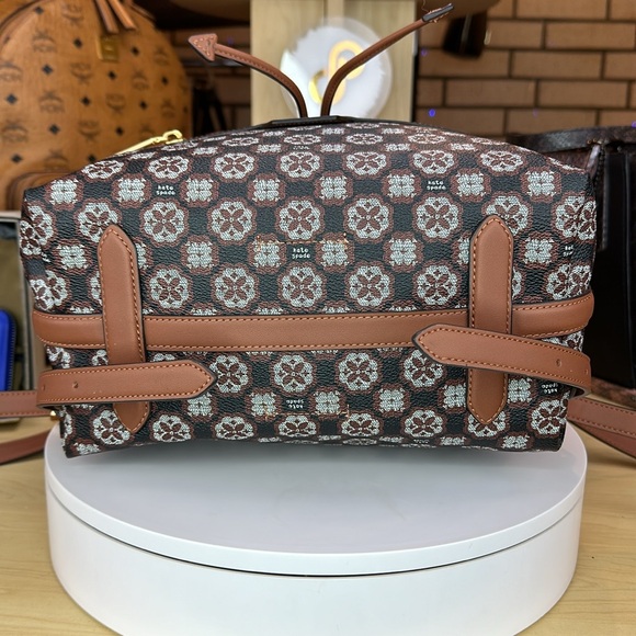 KATE SPADE - Spade Flower Monogram Mia Flap Backpack - NQ207 - Picture 9 of 16